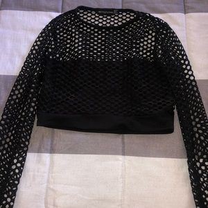 fish net top from PLT